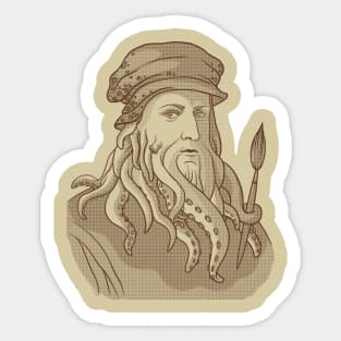 Leonardo da Vyjones Sticker